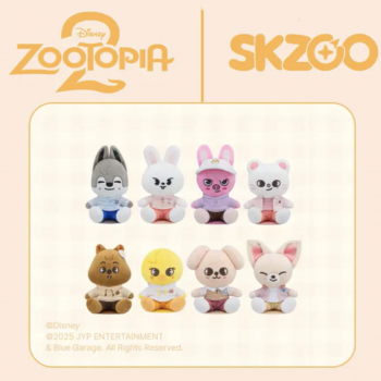 SKZOO X ZOOTOPIA2 POP-UP STORE OFFICIAL MERCH (SHOULDER PLUSH)